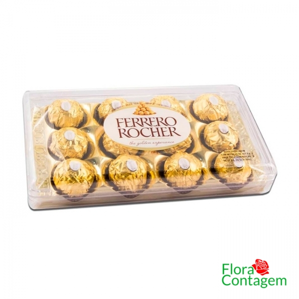 Chocolates Ferrero Rocher com 12 unidades